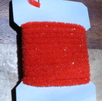 wooly bugger chenille medium fl fire orange 
