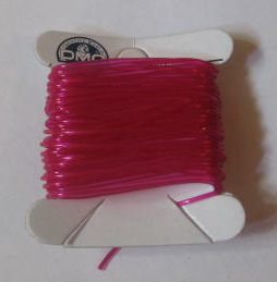 silicone thread hot pink D 0,8 mm 