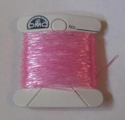 silicone thread fl pink D 0,8 mm 
