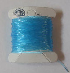 silicone thread lt blue D 0,6 mm 