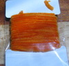 round chenille 3mm.  fl orange Textreme