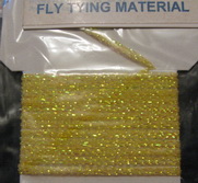 body braid crystal yellow Mustad
