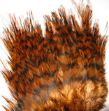 rooster saddle  grizzly brown 