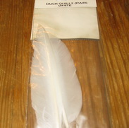 ������� ���� ���� duck quills white  Metz